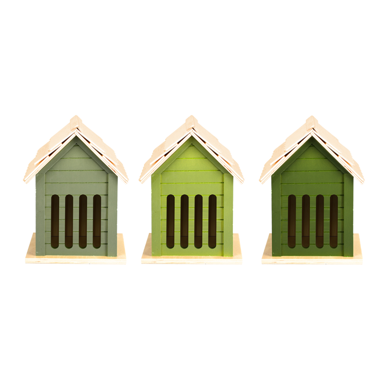 Groentinten vlinderhuis ass.