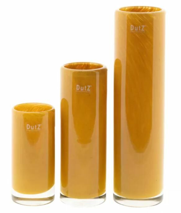 CYLINDER - H18 D6.0 cm - GOLD TOPAZ