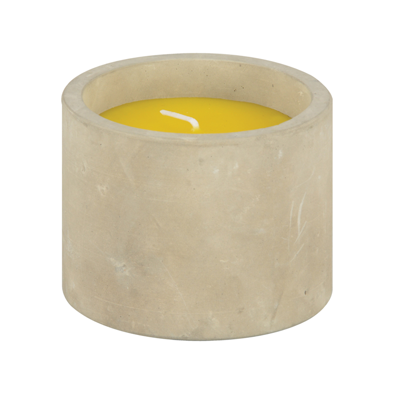 Citronella kaars beton