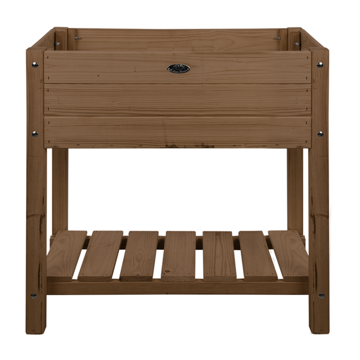 Bruin houten kweektafel XXL