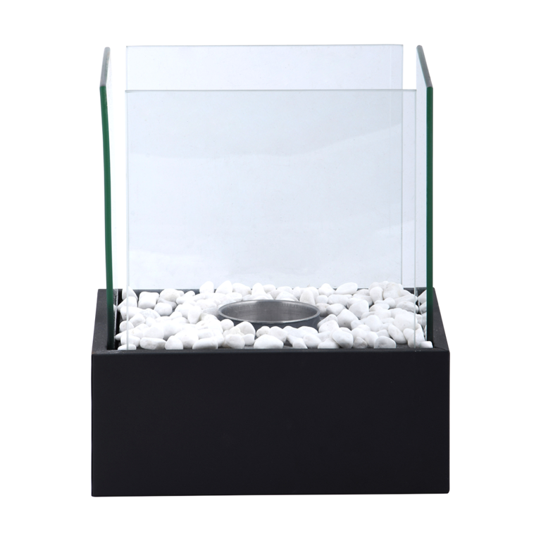 Rechthoekige bioethanol haard