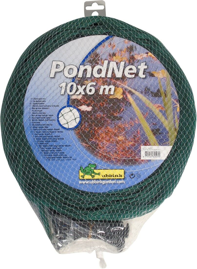 Vijverafdeknet 10 x 6 m
