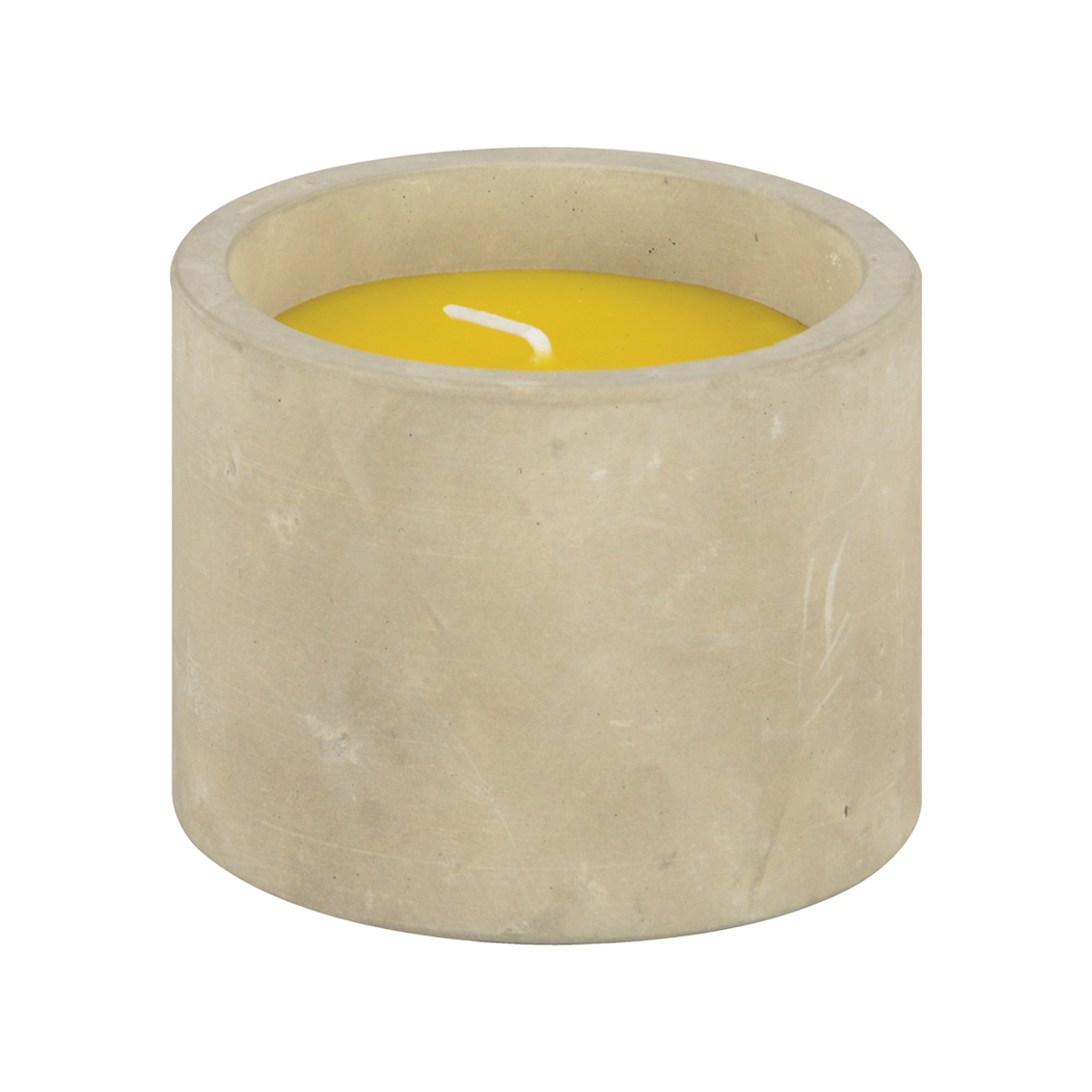 Citronella kaars beton