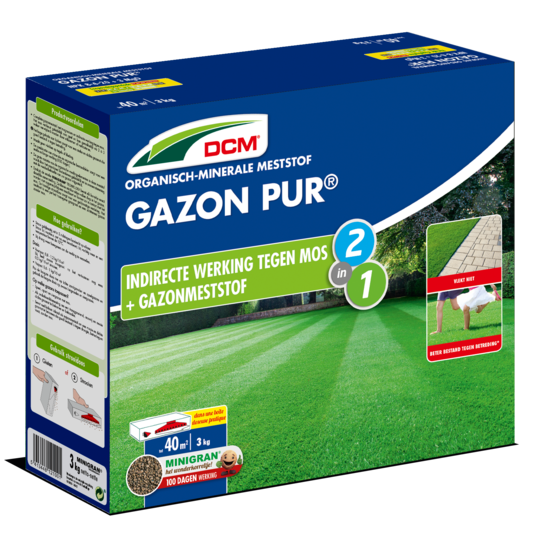DCM Meststof Gazon Pur (MG) (3kg) (SD)