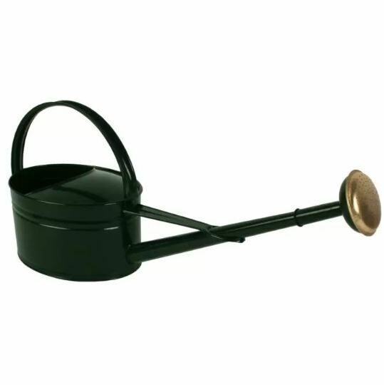 Gieter 5l ovaal metaal groen