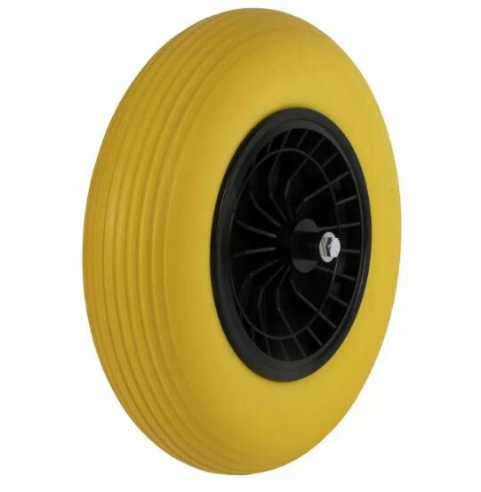 Kruiwagenwiel kunststof anti-lek