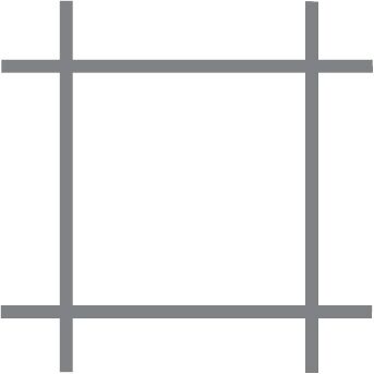 Volieregaas Quadra verz. 13x0.8 100 cm x