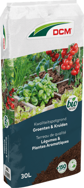 DCM Potgrond Groenten & Kruiden 30 L