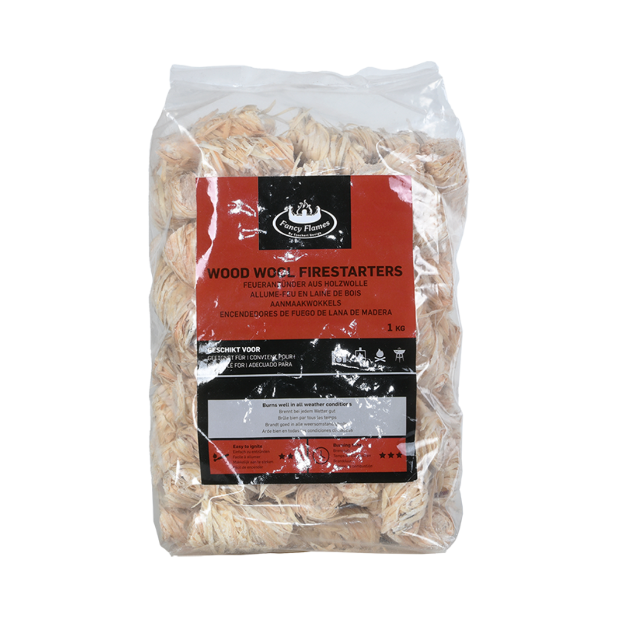 Aanmaakwokkels 80-85 stuks