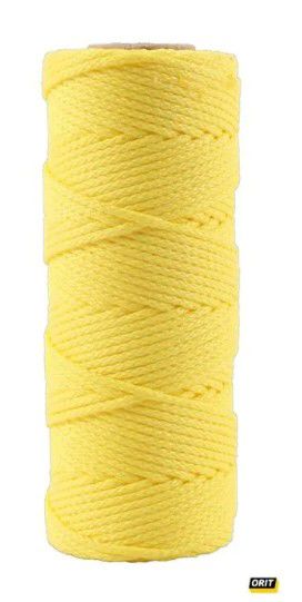 Uitzetkoord geel 1,5mm 50m high quality