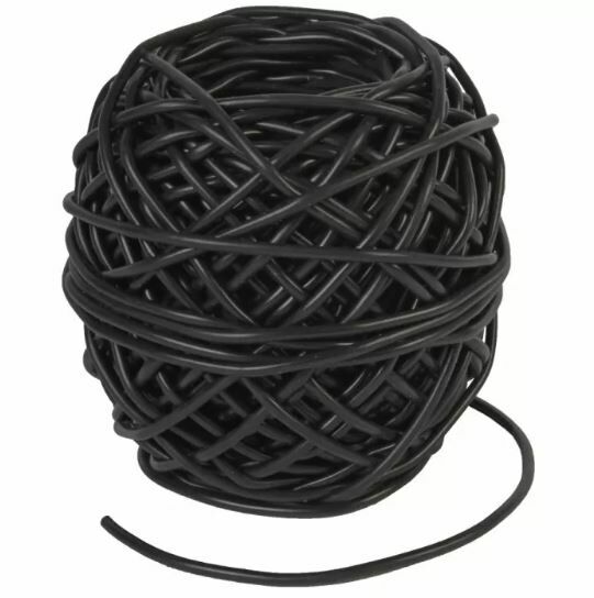 Bindbuis 50meter x 3mm zwart