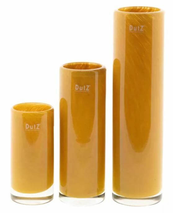 CYLINDER - H25 D6.5 cm - GOLD TOPAZ