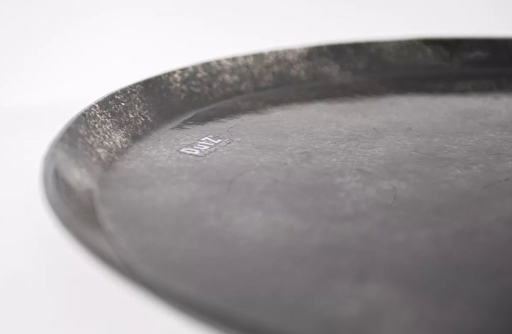 PLATE - D64 cm - GREY