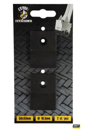 Steentrekker messet (2 stuks)