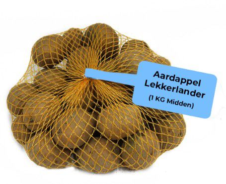 Aardappel Lekkerlander (1 KG Mid)
