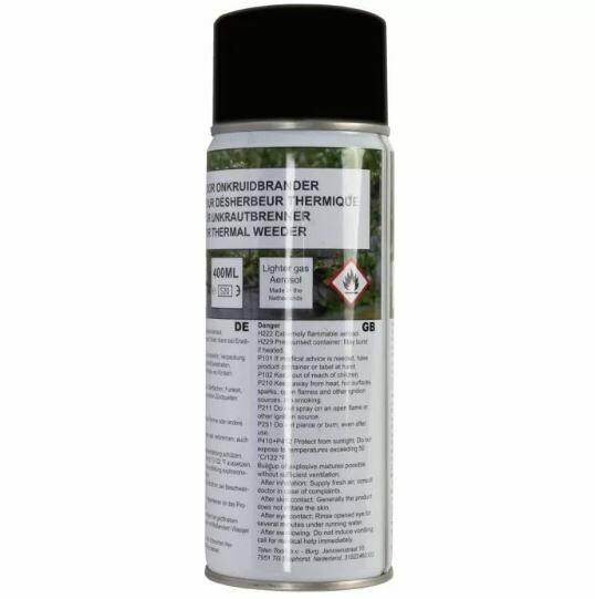 Gasfles voor onkruidbrander 400 ml