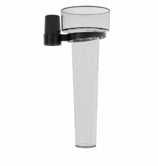 Regenmeter op stokhouder 