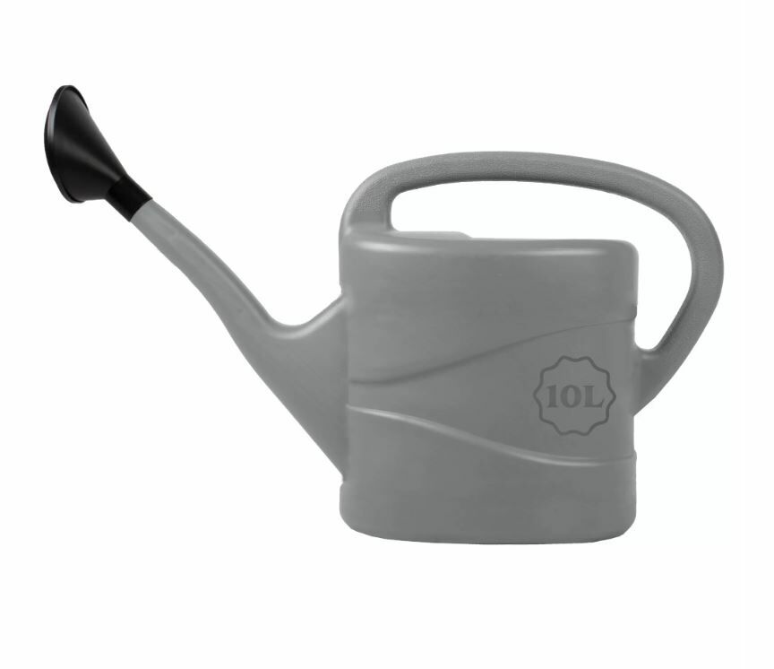 Gieter 10 liter grijs