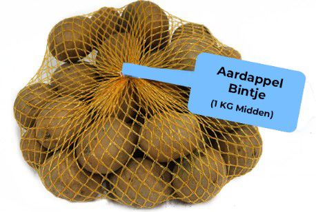 Aardappel Bintje (1 KG Midden)