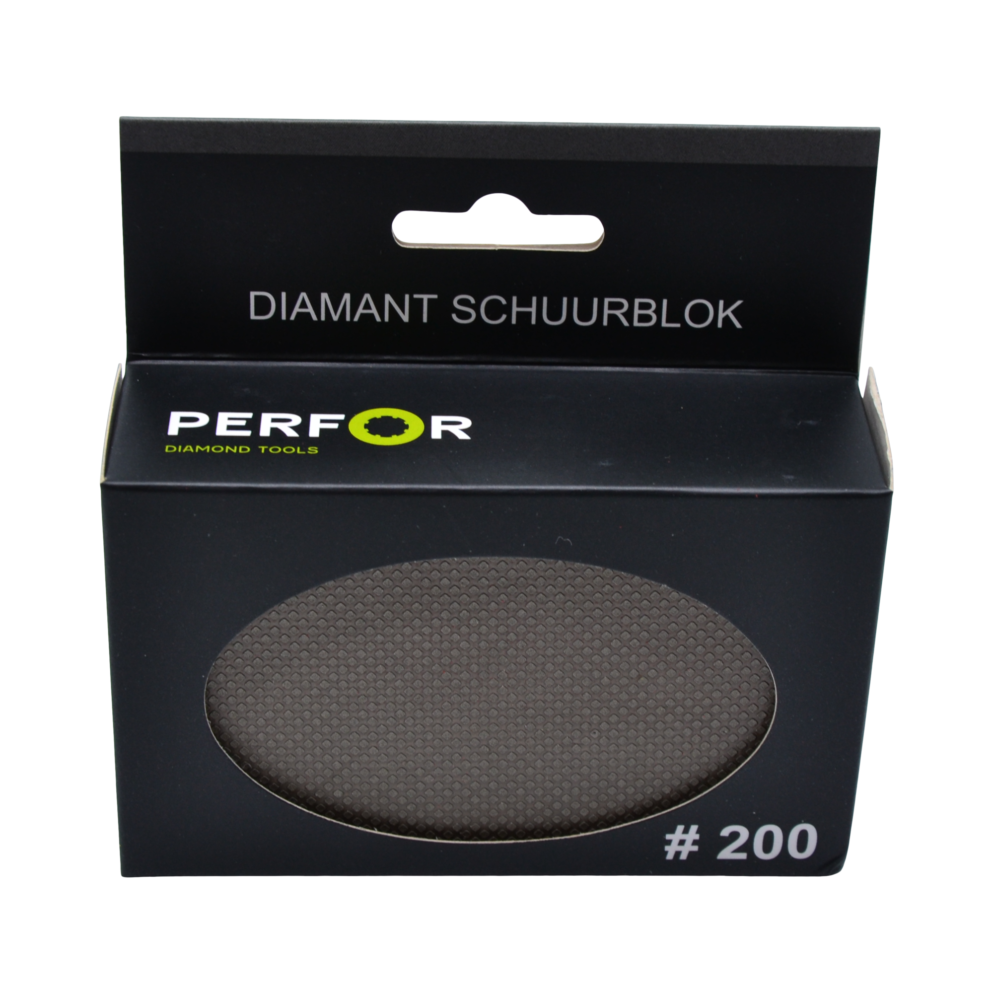 Diamant schuurblok korrel 200