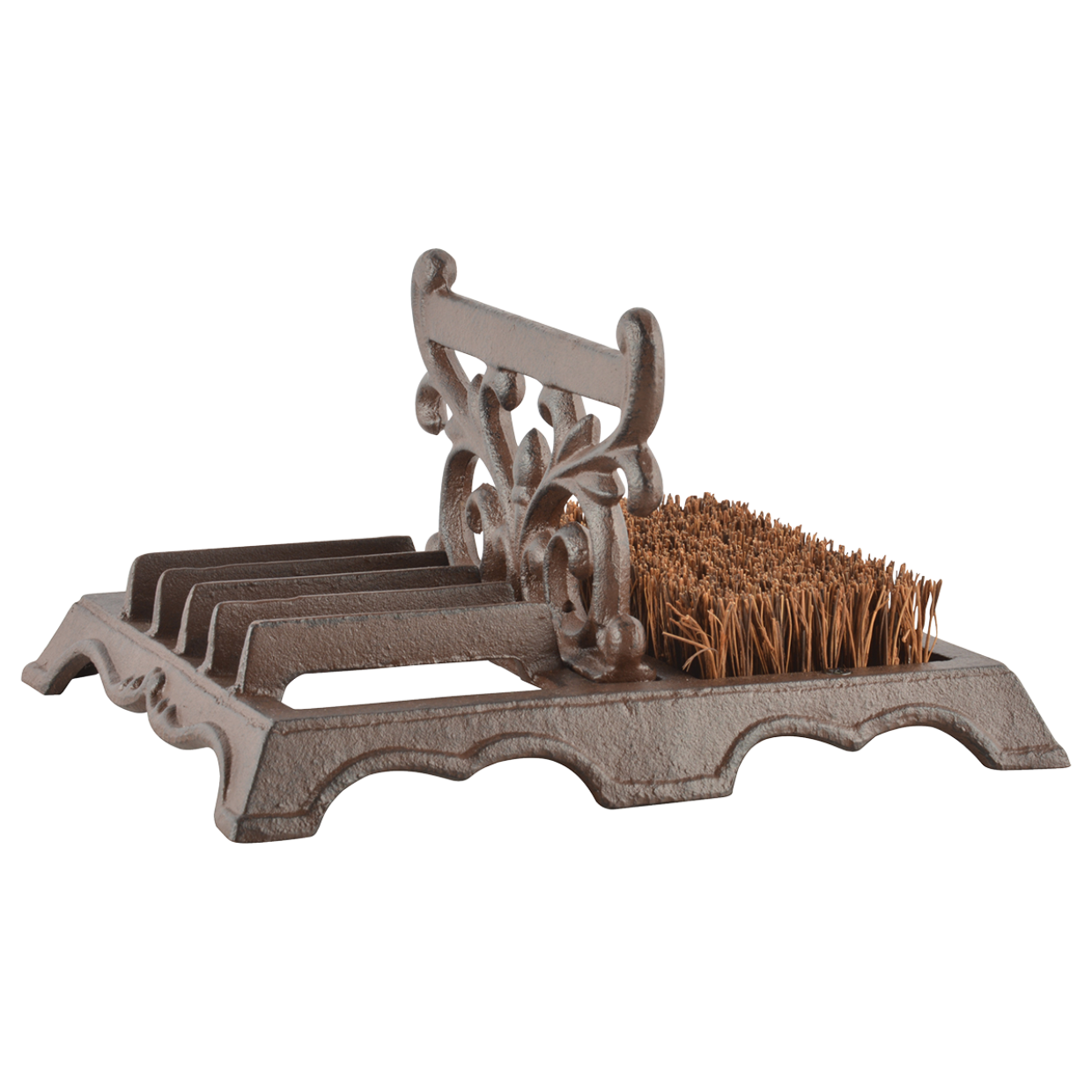 Voetveger met schoenschraper