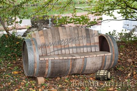 Wijnvat blank 'Brandy' onbehandeld