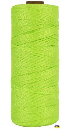 Uitzetkoord groen 1,5mm 200m high qualit